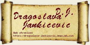 Dragoslava Jankićević vizit kartica